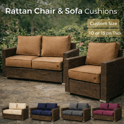 Cuscini per mobili rattan - cuscini,